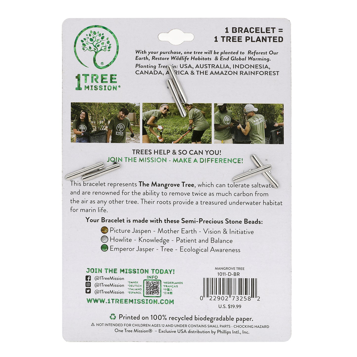 Mangrove Tree Bracelet - 1 Tree Mission®