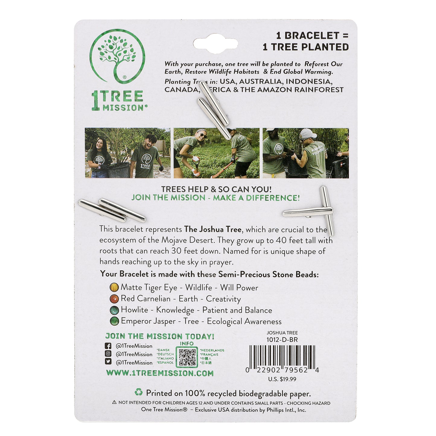 Joshua Tree Bracelet - 1 Tree Mission®