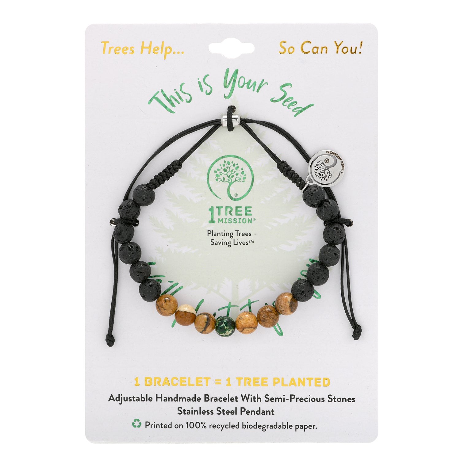 Evergreen Tree Bracelet - 1 Tree Mission®