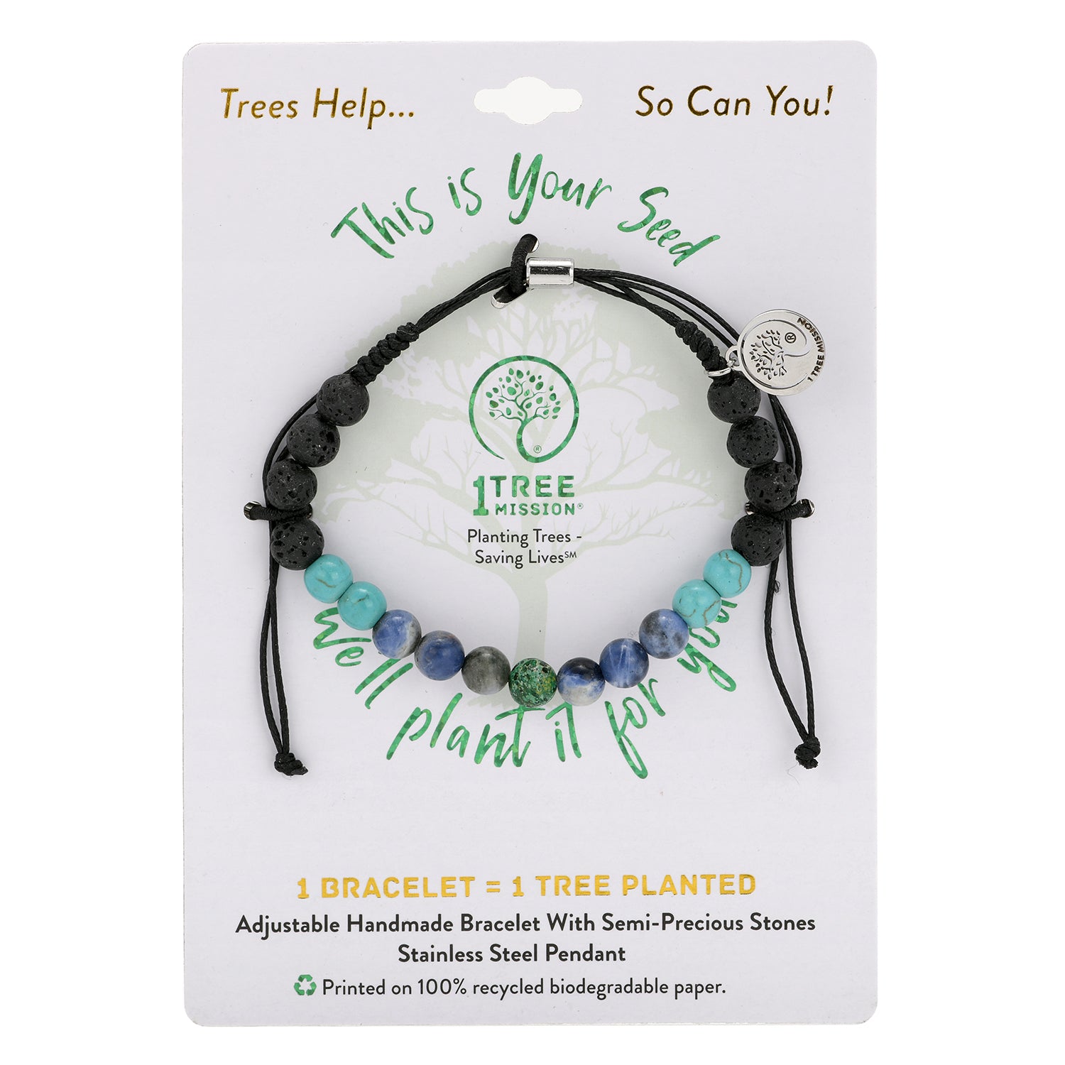 Black Walnut Bracelet - 1 Tree Mission®
