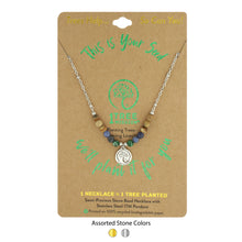 Load image into Gallery viewer, Blue  Spruce Tree Necklace - 1 Tree Mission®
