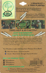 Poplar Tree Bracelet - 1 Tree Mission®